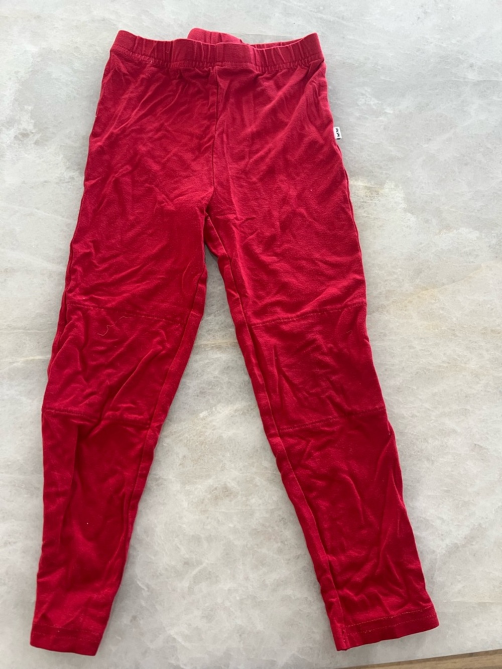 Little Sleepies Play red leggings, 4t